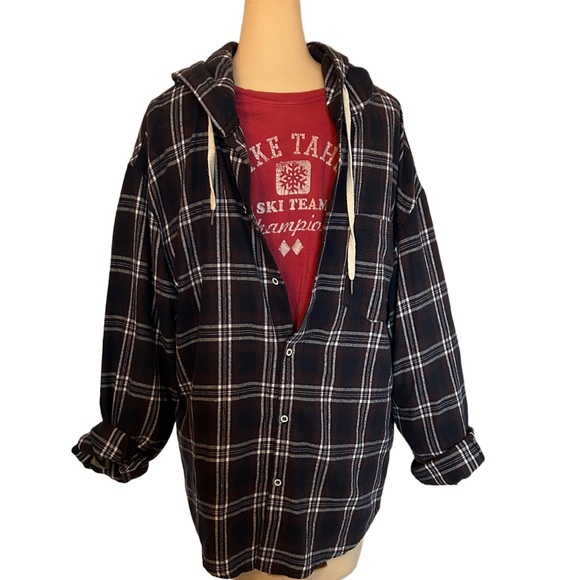 Ppdaojia Other - Ppdaojia Unisex Flannel Hoodie Large